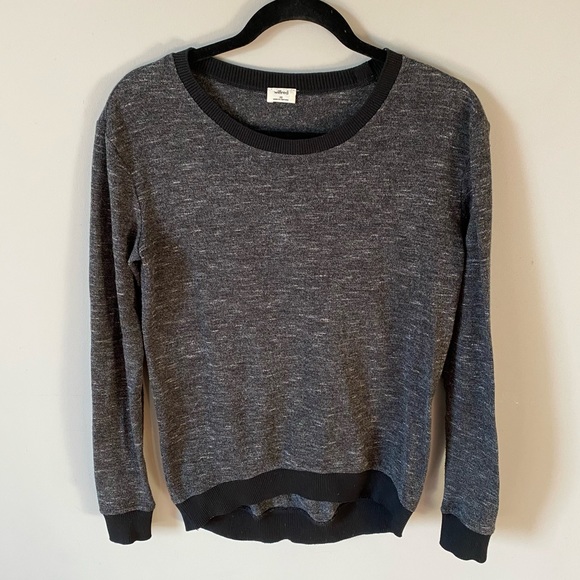 Aritzia Wilfred | Grey Knit Pullover - Picture 2 of 4